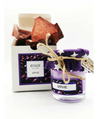 Bougie parfumée Saphir 160g