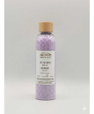 Sel de bain parfumé Lavande 300g - Bulles de Savon