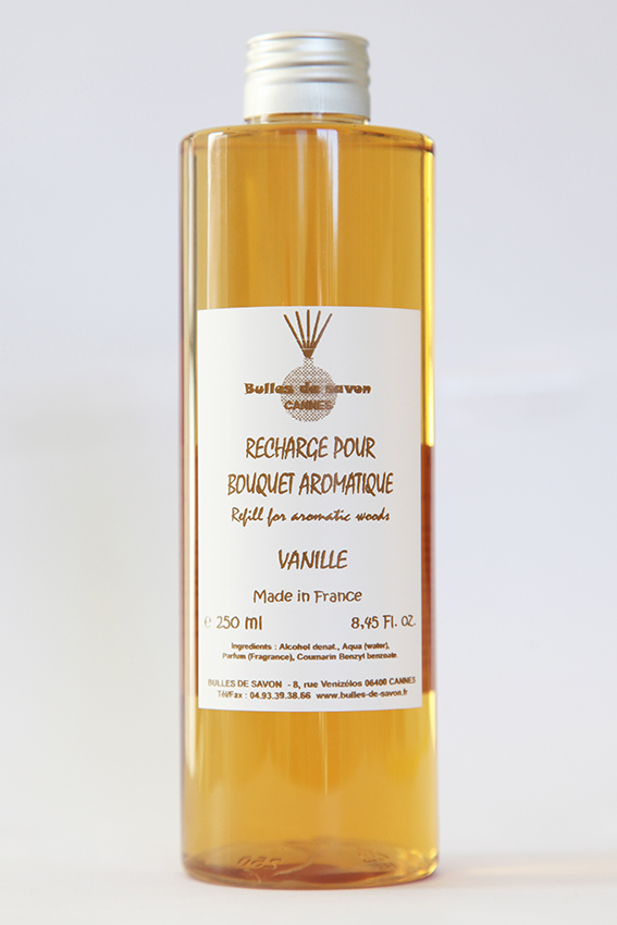 Recharge Bouquet Aromatique Vanille 250ML - Bulles de Savon