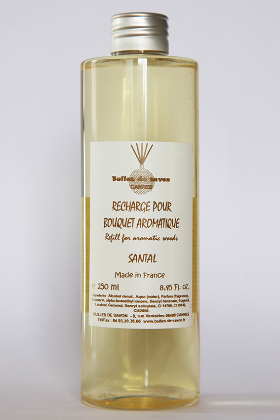Recharge Bouquet Aromatique Santal 250ML - Bulles de Savon