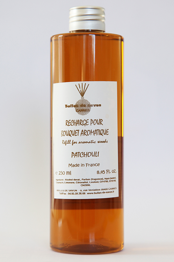 Recharge Bouquet Aromatique Patchouli 250ML - Bulles de Savon