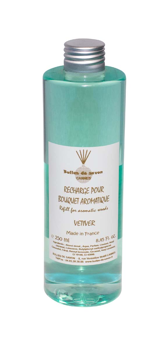 Recharge Bouquet Aromatique Vtiver 250ML - Bulles de Savon